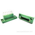 Plug in male socket terminal block